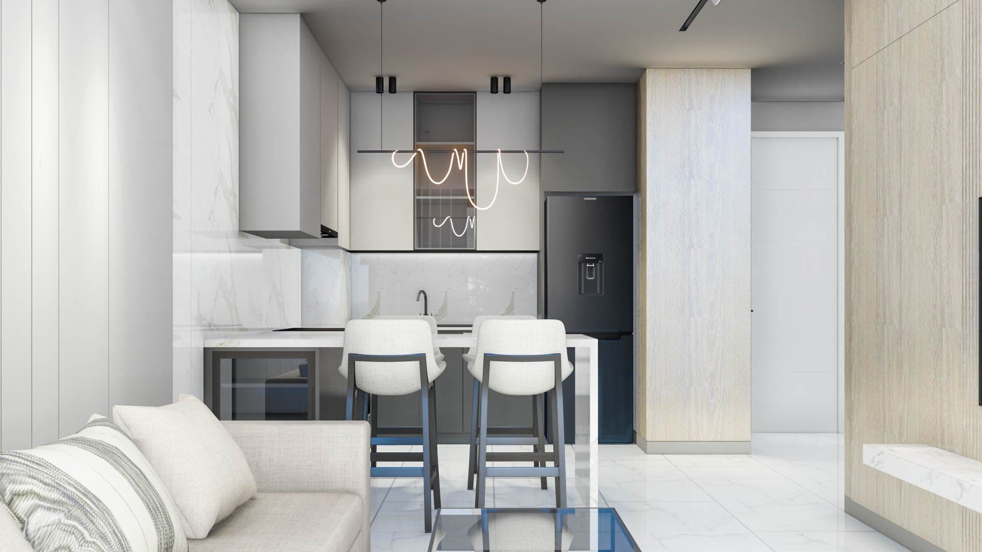 Queen Collection – 1+1 Daire, Lara’da Plaj & 162 000 €’dan - 1+1 Apartment mit Privatstrand ab 162.000 € - 1+1 квартира с пляжем в Ларе от 162 000 €