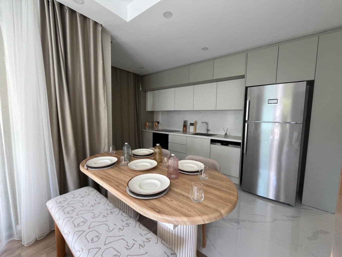(390.000 €) 250 m² Bahçe Kullanımlı, Otel Konseptinde Konfor | Mit 250 m² Privatgarten, Wohnen im Hotelstil