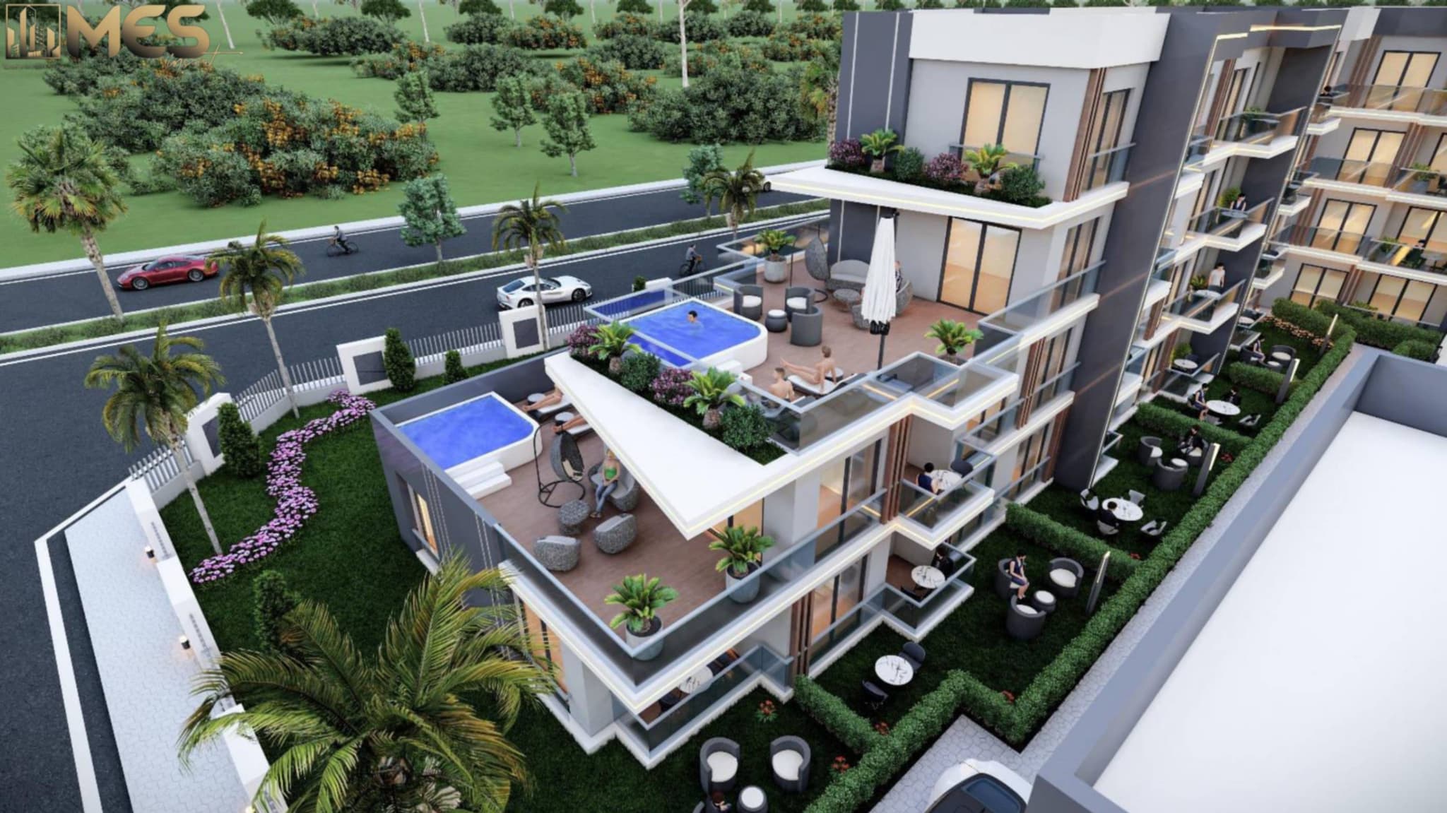 SKYPORT TERRACE | Antalya’da Yatırım Fırsatı | Investition in Antalya – Luxuswohnungen
