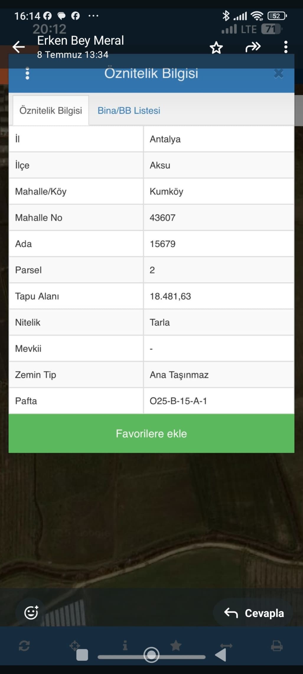 Denize yakın Kumköy de tarla