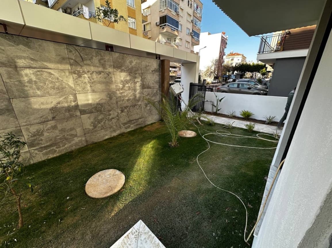 SIFIR BİNADA 1+1 MURATPAŞA YILDIZ MAH.