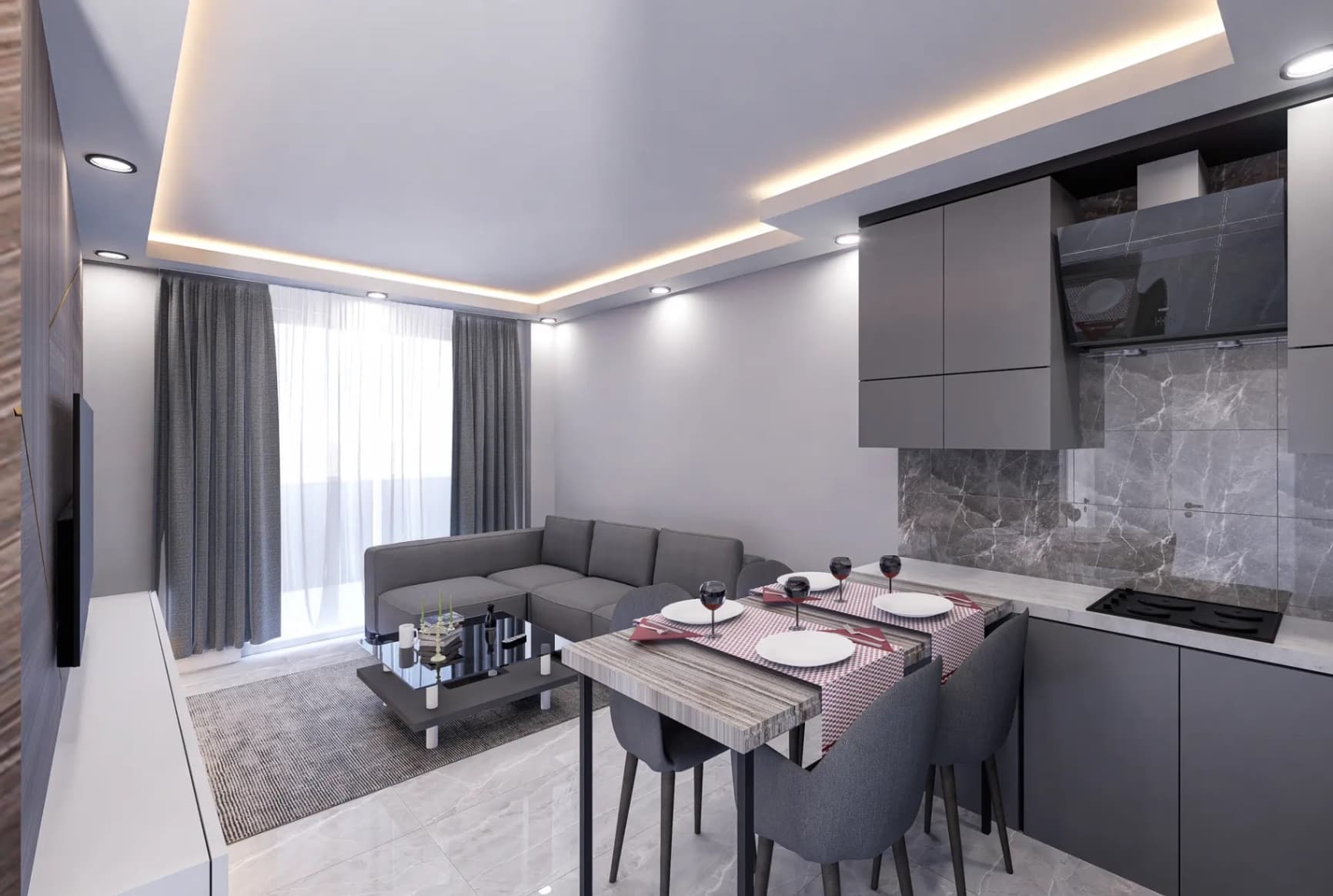 ANTALYA'DA PROJEDEN SATILIK