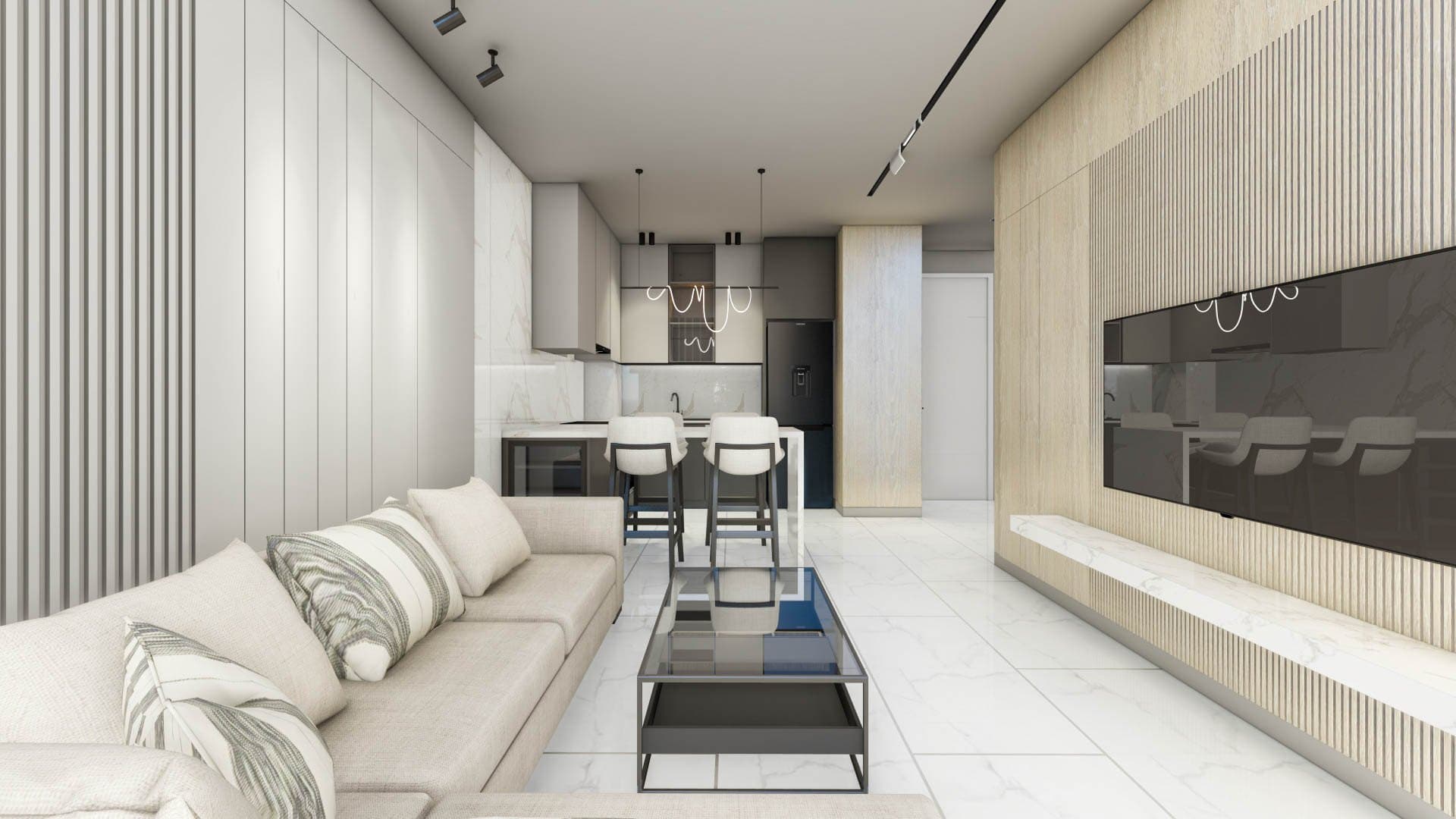 Queen Collection – 1+1 Daire, Lara’da Plaj & 162 000 €’dan - 1+1 Apartment mit Privatstrand ab 162.000 € - 1+1 квартира с пляжем в Ларе от 162 000 €