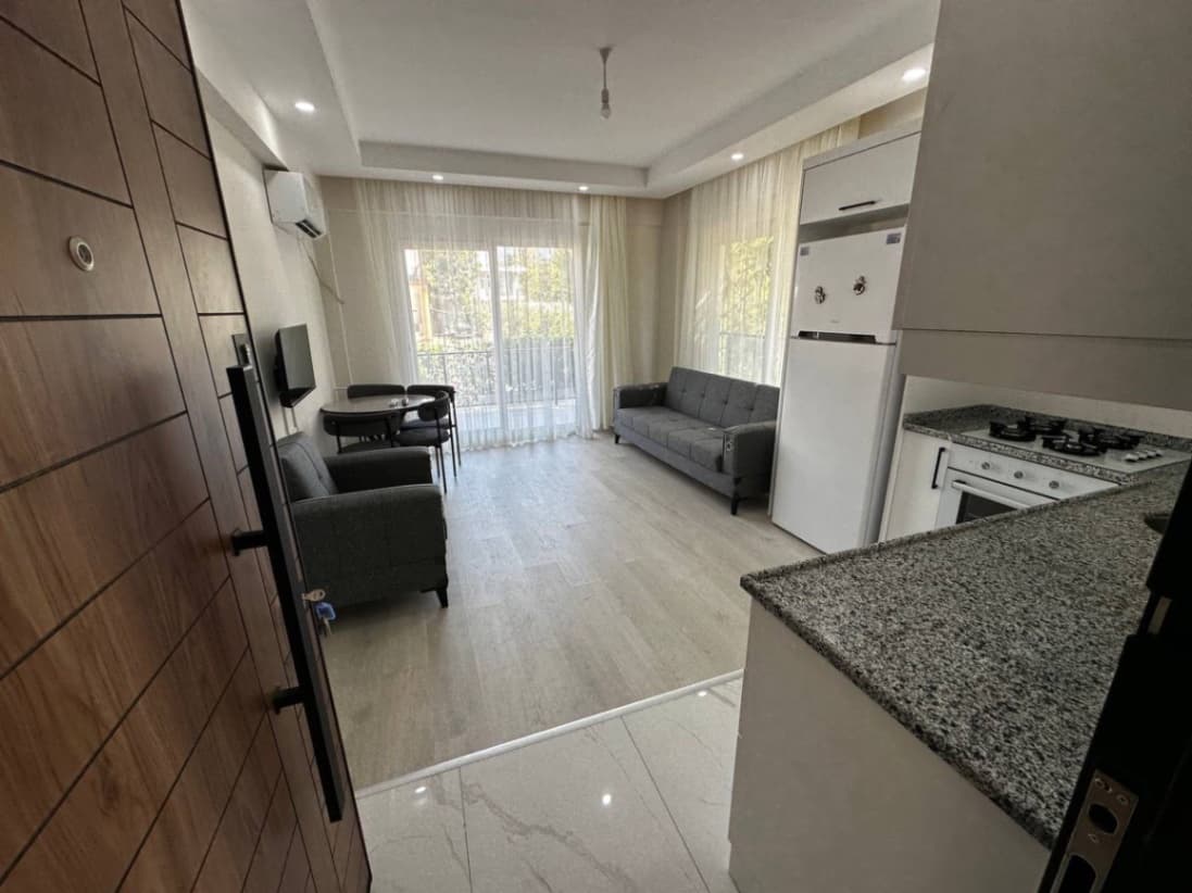 BELEK’ta SIFIR EŞYALI 1+1 KİRALIK DAİRE