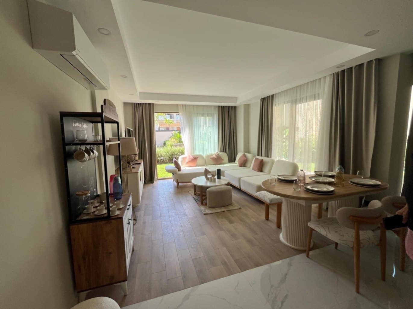 (390.000 €) 250 m² Bahçe Kullanımlı, Otel Konseptinde Konfor | Mit 250 m² Privatgarten, Wohnen im Hotelstil