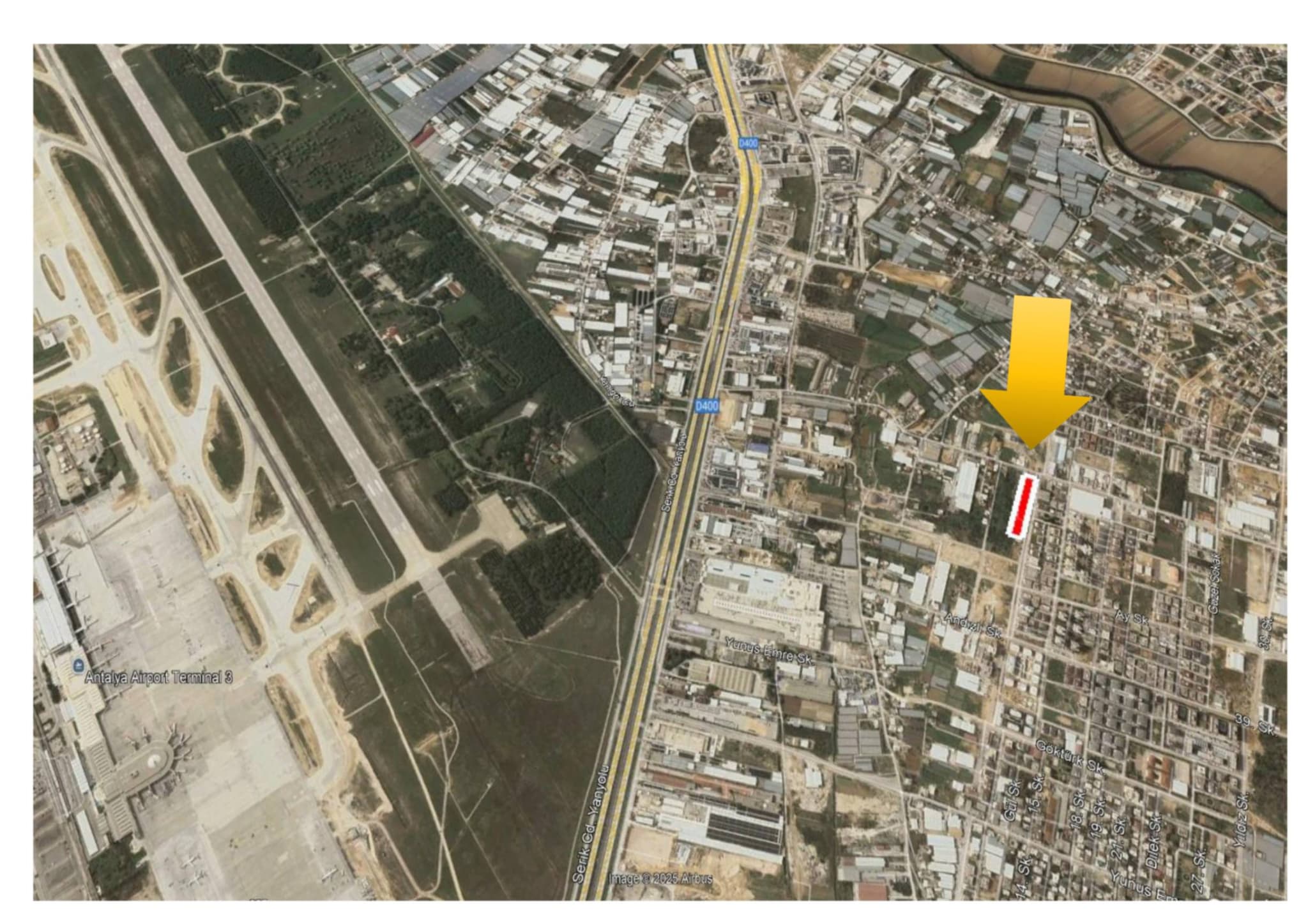 Antalya Kepez Sinan’da Satılık Fabrika | Fabrik zu verkaufen in Antalya Kepez – 7.197 m² Arsa, 2.800 m² Kapalı Alan