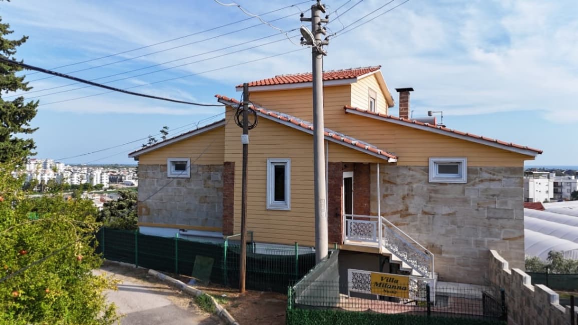 DENİZ MANZARALI 5+1 Ermenekte Villa