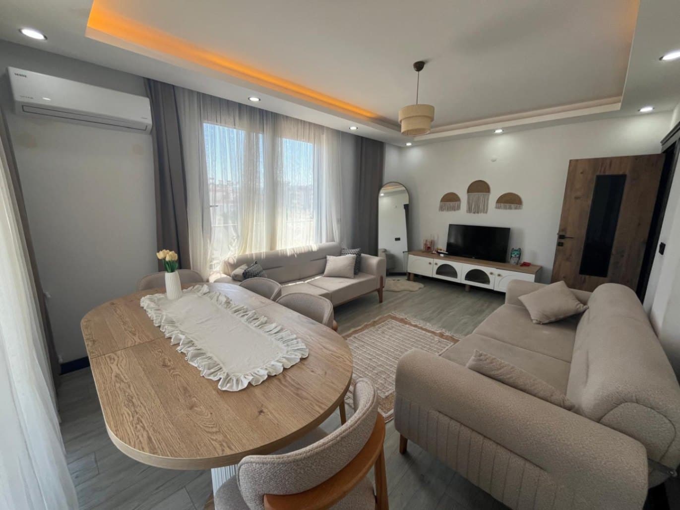 Antalya Kepez de geniş 2+1 daire