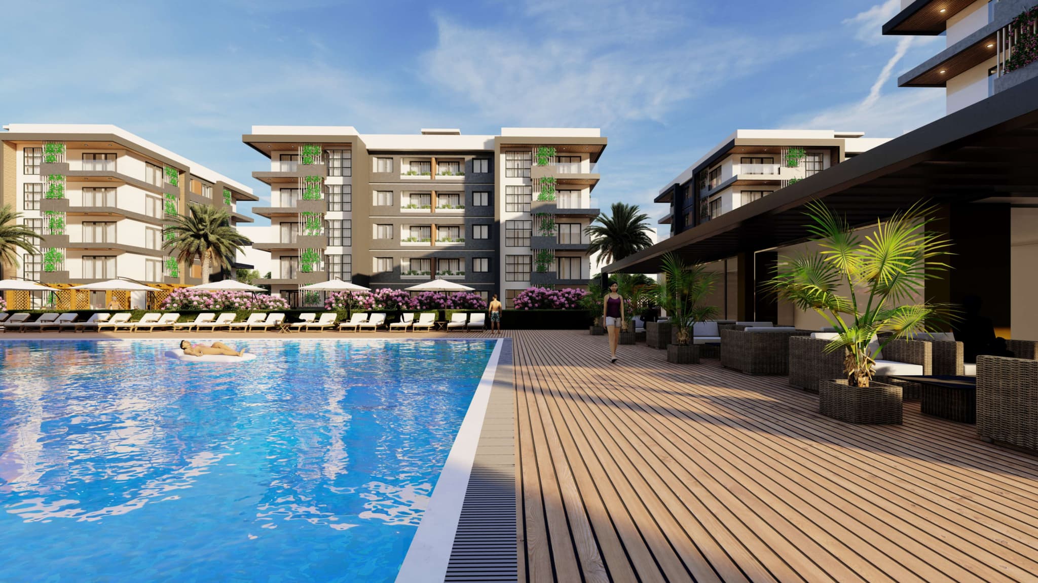 DÖŞEMEALTI RENGIANTALYA GREEN PARK PROJEDEN SATILIK DAİRELER