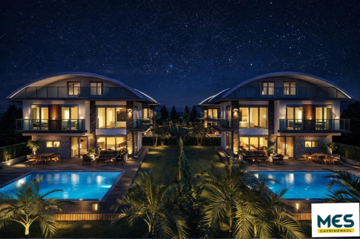 Serik/Boğazkent'te Denize 3 dk Sıfır Lüks Villa