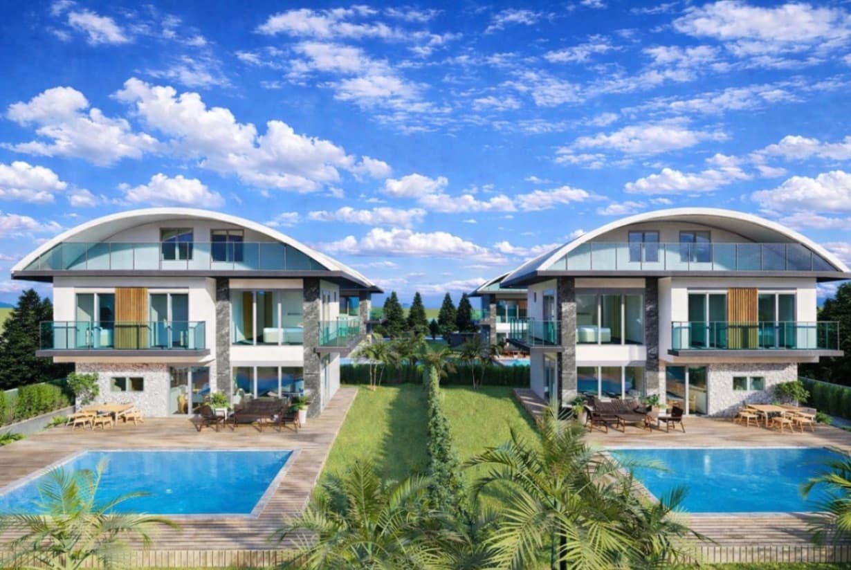 Serik/Boğazkent'te Denize 3 dk Sıfır Lüks Villa